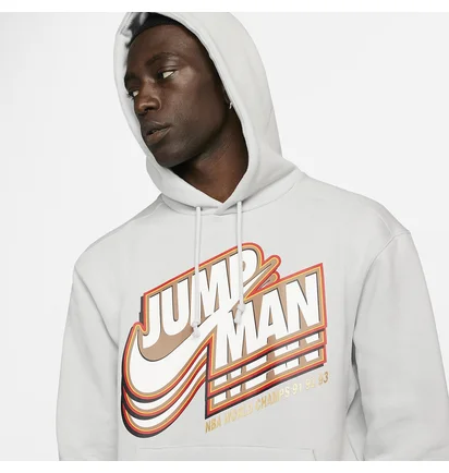 Худи мужское Air Jordan Jumpman Grey DC9604-097