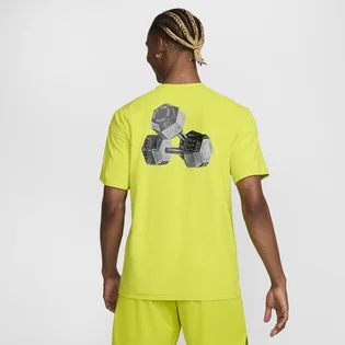 Футболка мужская Nike Df Hyverse Top Yellow FV9614-357
