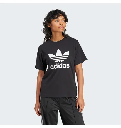 Футболка женская Adidas Trefoil Regular T-Shirt Black IR9533
