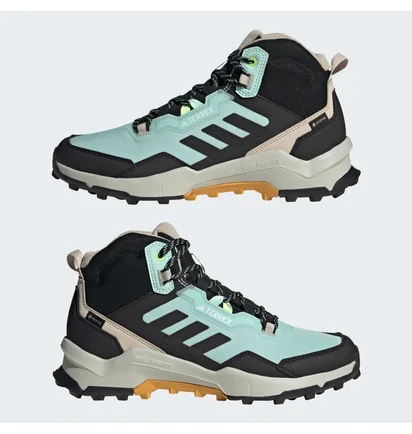 Кроссовки женские Adidas Terrex Ax4 Mid Gore-Tex Hiking Shoes Black/Light Blue IF4850