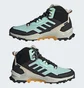 Кроссовки женские Adidas Terrex Ax4 Mid Gore-Tex Hiking Shoes Black/Light Blue IF4850