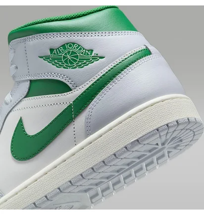 Кросівки чоловічі Air Jordan 1 Mid Grey/White DQ8426-142
