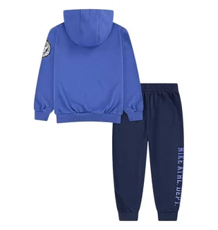 Спортивный костюм детский Nike Nkb B Nsw Pe Ft Po Blue 86N227-U90