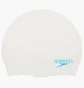 Шапочка для плавання дитяча Speedo Plain Moud Silc Cap Jf/Jm/Ju White 8-7099017621