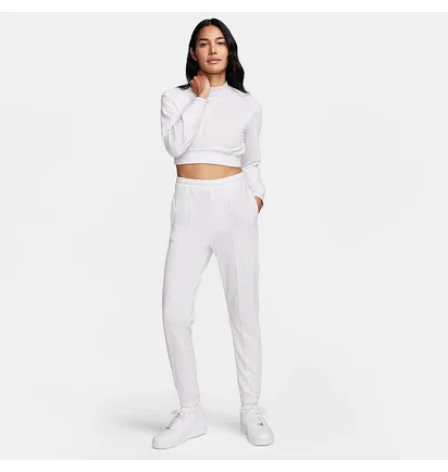 Спортивный костюм женский Nike Chill French Terry Fz Kadın Gri Sweatshirt White FN2415-051__FN2434-051