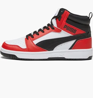 Кросівки унісекс Puma Rebound Sneakers White/Red 392326-04