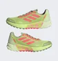 Кроссовки мужские Adidas Terrex Agravic Flow 2.0 Gore-Tex Trail Running Shoes Green/Orange H03182
