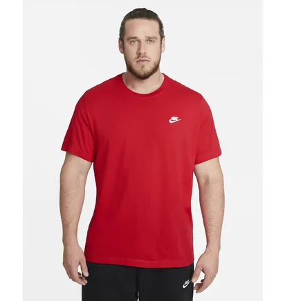 Футболка чоловіча Nike M Nsw Club Tee Red AR4997-657