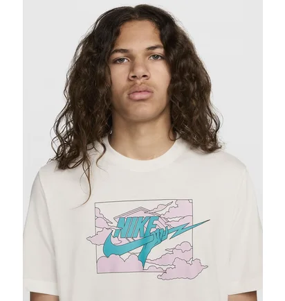 Футболка мужская Nike T-Shirt Club Beige FZ5419-133