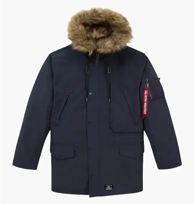 Парка мужская Alpha Industries N-3B Alpine Parka Gen Ii Black MJN53501C1-410