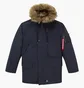 Парка мужская Alpha Industries N-3B Alpine Parka Gen Ii Black MJN53501C1-410