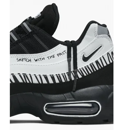 Кросівки чоловічі Nike Air Max 95 X Future Movement Black/White DX4615-100