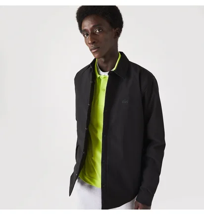 Сорочка чоловіча Lacoste Water-Resistant Overshirt Black CH2584-51-5HX