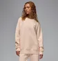 Спортивный костюм женский Air Jordan Flight Fleece Peach FV7053-838__FV7059-838