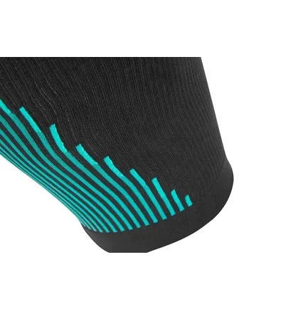 Фиксатор бедра Reebok Knitted Compression Thigh Sleeve S Black/Turquoise RRSL-15533