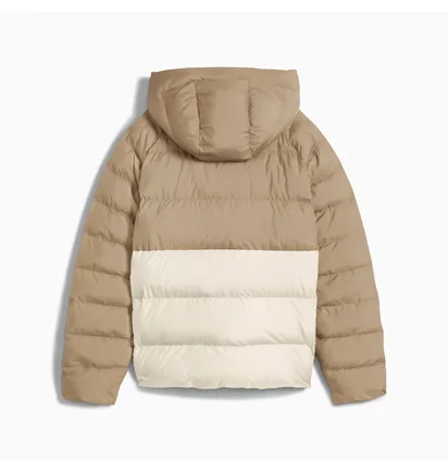 Пуховик женский Puma Mono Beige/White 688385-87