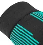 Нарукавник Reebok Knitted Compression Arm Sleeve M Black/Turquoise RRSL-15034