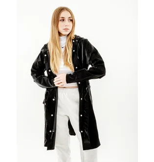 Пальто унисекс Rains Jackets Black 1206-VELVETBLACK