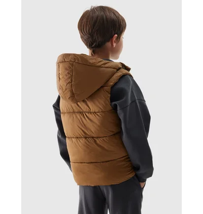 Жилетка дитяча 4F M134 Brown 4FJWAW24TVJAM134-82S