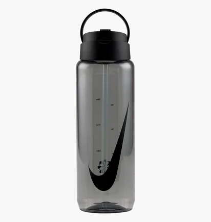 Пляшка для води Nike Recharge Tritan Straw Grey DX7034-044