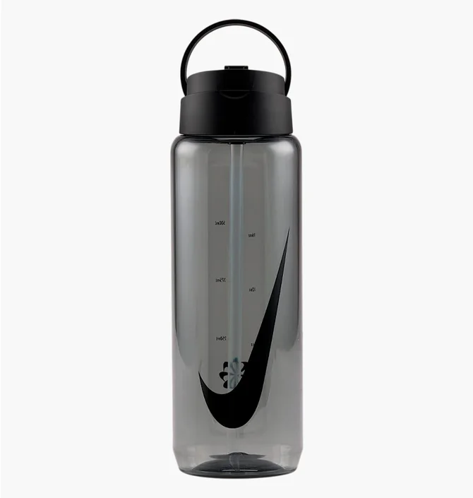 Пляшка для води Nike Recharge Tritan Straw Grey DX7034-044
