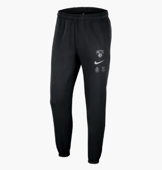 Штаны мужские Nike Nba Brooklyn Nets Courtside Pants Black Cn0500-010