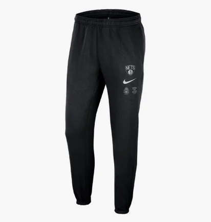 Штани чоловічі Nike Nba Brooklyn Nets Courtside Pants Black CN0500-010