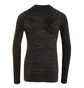 Лонгслів дитячий Kipsta Keepdry Black 8641696