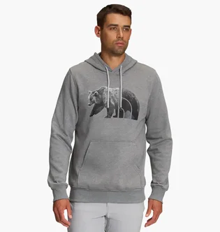 Худі чоловіче The North Face Bear Long-Sleeve Pullover Hoodie Grey Nf0A7Unmgvd