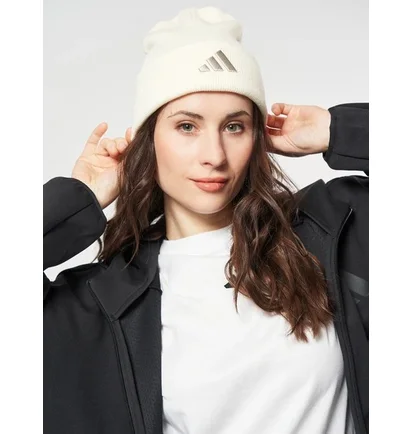 Шапка жіноча Adidas New Logo Cuff White JX5745
