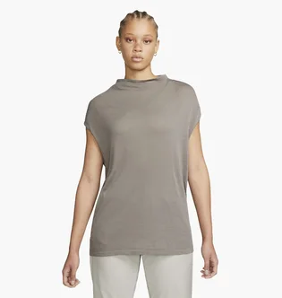 Майка женская Nike Womens High-Neck Tank Grey Dn4059-012