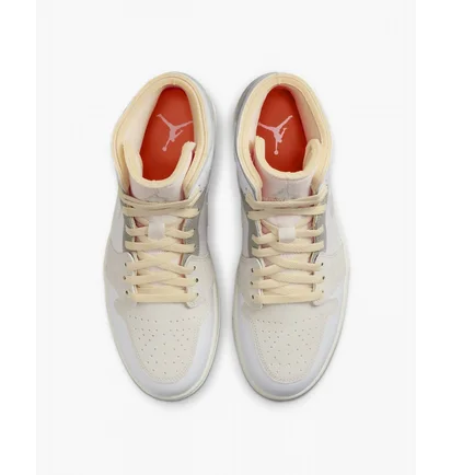 Кроссовки мужские Air Jordan 1 Mid Se Craft White Dm9652-100