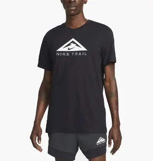 Футболка мужская Nike Df Tee Trail Fs Black DX2183-010