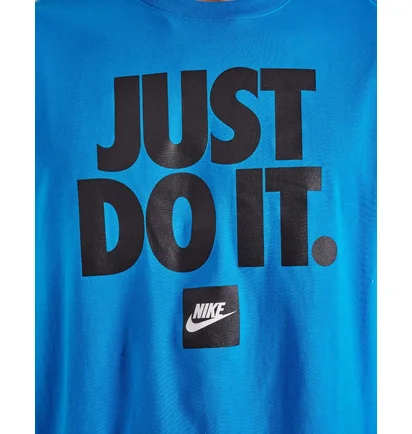 Футболка мужская Nike Just Do It Tee Blue DZ2989-435