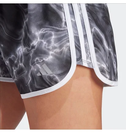 Шорты женские Adidas Marathon 20 All Over Print Short Grey IL1665
