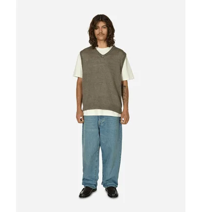 Жилетка унисекс Stussy Loose Knit Linen Vest Grey 117234-1015