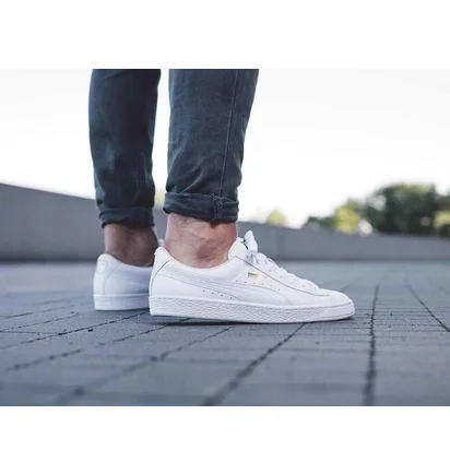Кроссовки мужские Puma Basket Classic Lfs White 354367-17