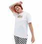 Футболка женская Vans Fruit Checkerboard Box Logo White VN0003V8WHT