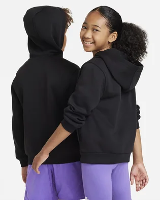 Толстовка детская Nike Nsw Club Flc Fz Black FD3004-010