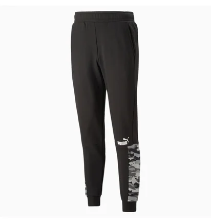 Штаны мужские Puma Essentials Block Camo Black 673339-01