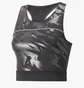 Топ женский Puma High Shine Cropped Running Tank Top Grey 521066-51