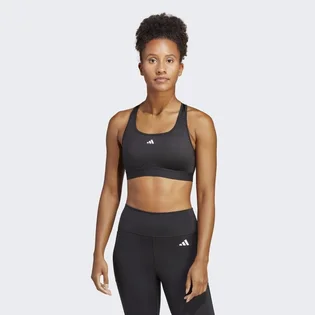 Топ жіночий Adidas Powerreact Training Medium-Support Bra Black HS7448