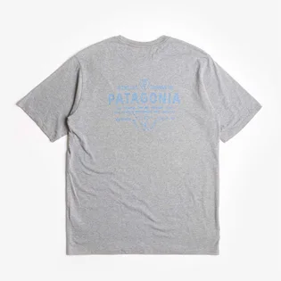 Футболка мужская Patagonia Forge Mark Responsibili-Tee T-Shirt Grey 37572