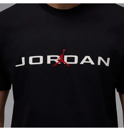 Футболка чоловіча Air Jordan Air Ss Crew Black IB7353-010