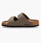 Тапочки унисекс BIRKENSTOCK Arizona Birkibuc Beige 0151211