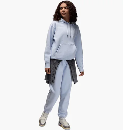 Спортивный костюм женский Air Jordan Flight Fleece Light Blue FV7050-085__FV7059-085