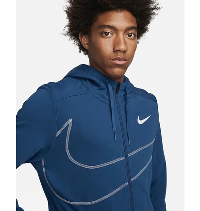 Толстовка чоловіча Nike Dri-Fit Blue FB8575-476
