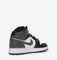 Кроссовки детские Air Jordan 1 Mid Big Black/Grey DQ8423-001