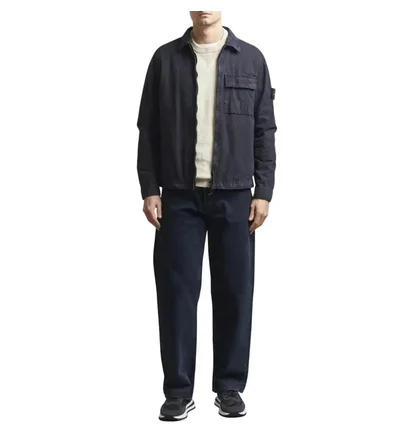 Куртка мужская Stone Island Old Effect Overshirt Black L1S151200008-S00WN-V0120