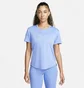Футболка женская Nike Womens Dri-Fit Swoosh T-Shirt Light Blue FB4696-450